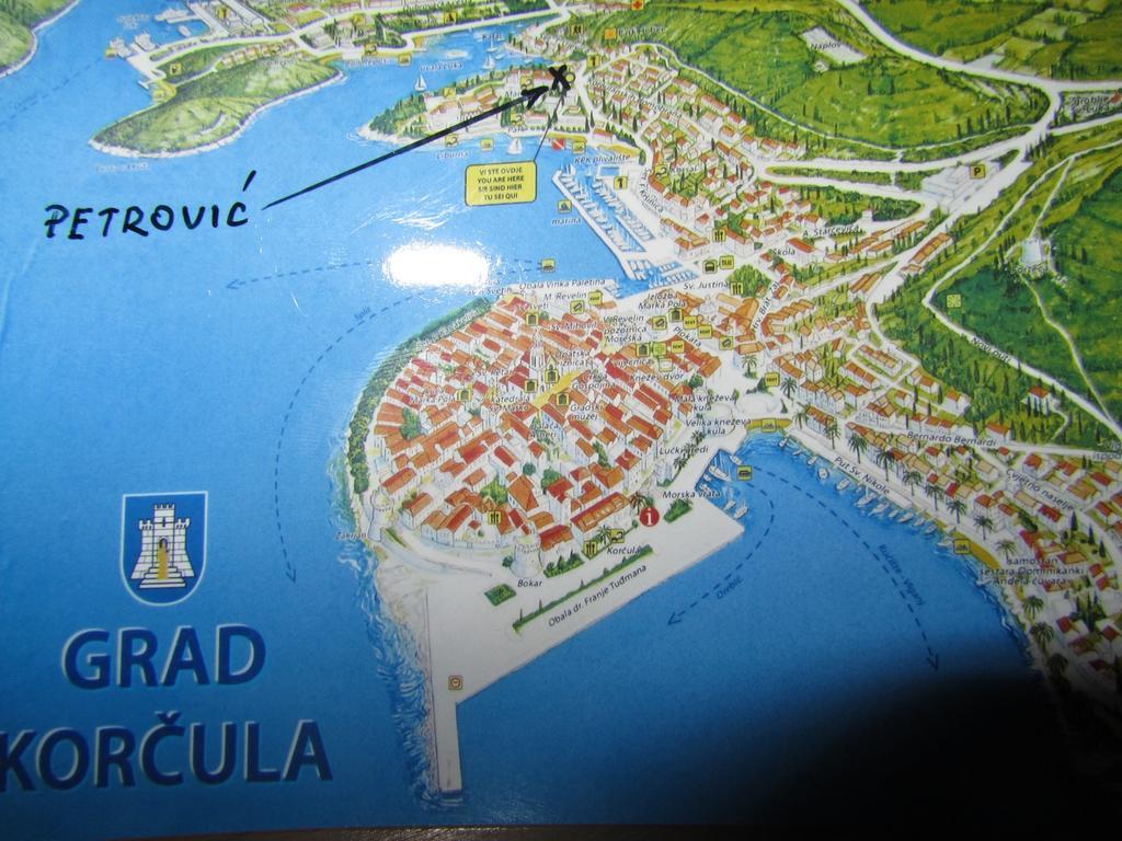 Apartment Petrović Korčula Buitenkant foto
